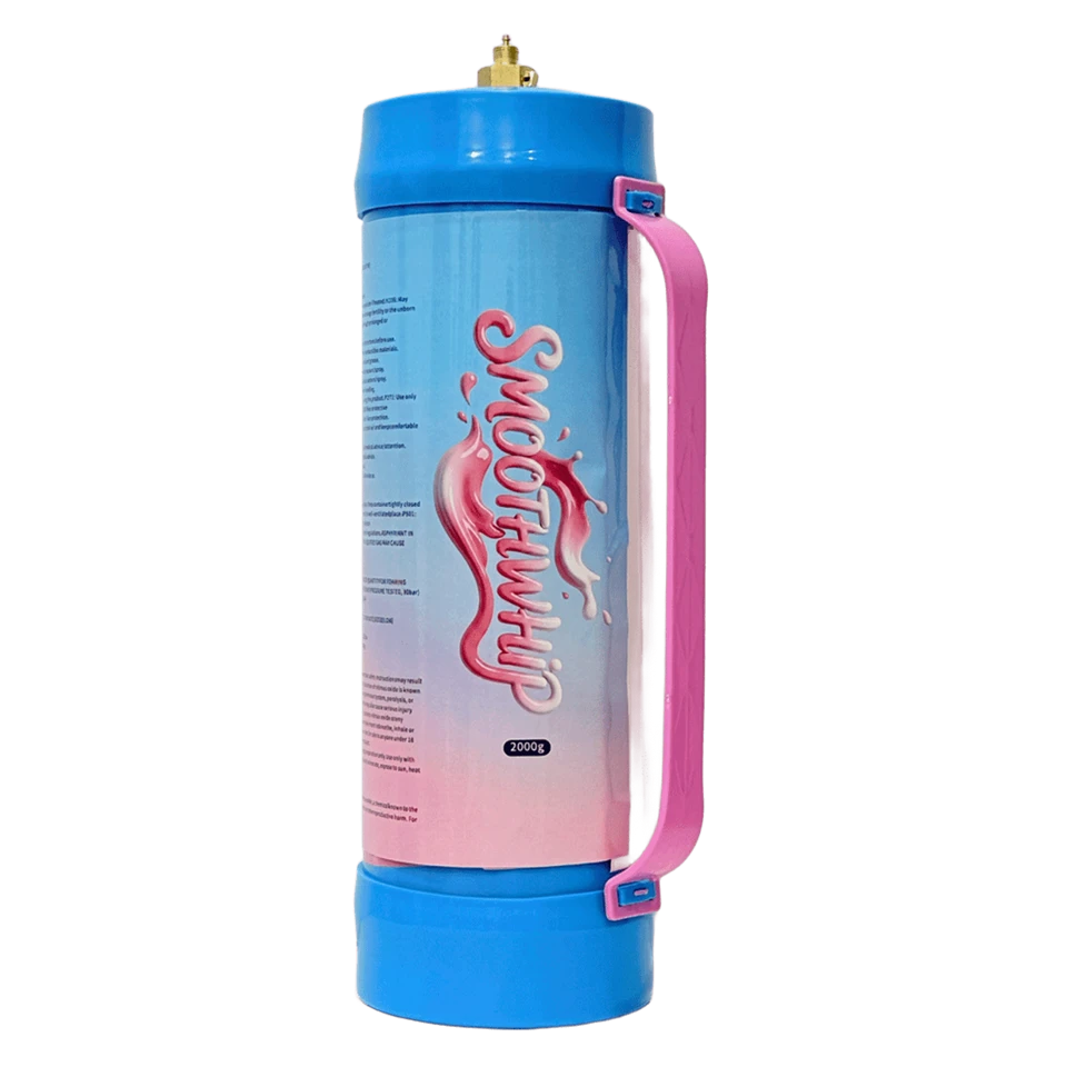 Silindr gwefrydd hufen ocsid nitraidd 3.3L